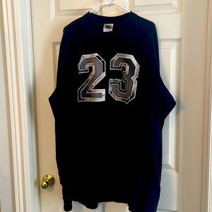 #23 heavy long sleeve tee shirt